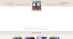 Desktop Screenshot of duckcreekhomes.com